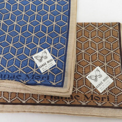 ハンカチ 9枚セット HANAE MORI/ungaro/pierre cardin 等 綿100％ 開封済未使用品の画像