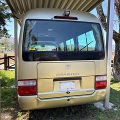 コースターH16年式 車検R9 1/10 走行20000km事務室車登録の画像