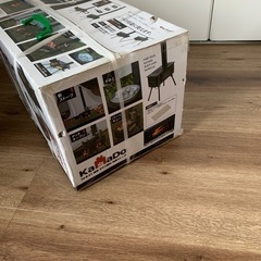キャンプ用薪ストーブの画像