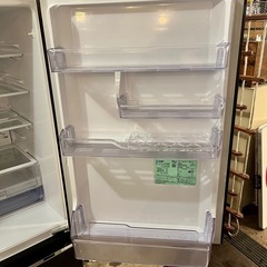 《売約済》【武蔵小山店】３ドア冷蔵庫 冷蔵庫 大型 三菱電機 MITSUBISHI ELECTRIC 冷蔵庫 365L 右開き 自動製氷　3ドア グロッシーブラウン MR-CX37C-BR 2018年製造の画像