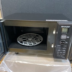 美品:SHARP RE-S50B-B オーブンレンジ の画像