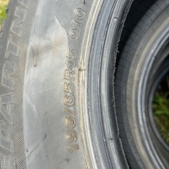 タイヤ　BRIDGESTONE ICEPARTNER2 スタッドレス 195/65 R15 19年製 4本の画像