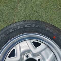 【中古】SUZUKI/スズキ/ジムニー/鉄チン/スチールホイール/スペアタイヤ/16インチ/BRIDGESTONE/1本の画像