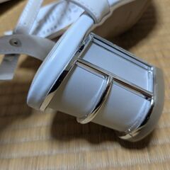 新品未使用　レディース　ヒール　サンダル　Lの画像