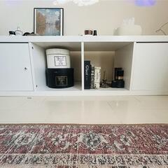 ホワイトシェルフ（IKEA）**使用期間1年半状態良好**
