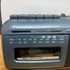 パナソニックラジカセの画像