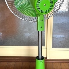 レトロ　サンヨー扇風機の画像