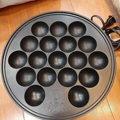 YAMAZEN たこ焼き器(赤色)の画像