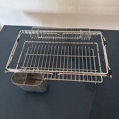 キッチン　洗い物　かご　バスケット　流し　ステンレス　