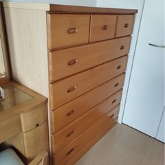 決まりました！現地引取りのみ6日まで【収納タンス】の画像