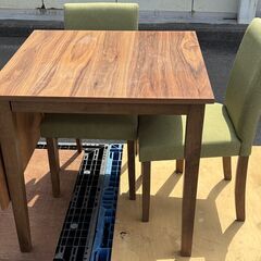 中古品　ダイニングテーブル＆チェアセット　