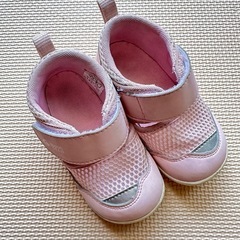 moon star ムーンスター　ベビーピンク サンダル　14.5cm