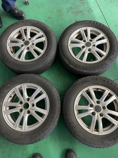 決まりました195/65R15ノーマルタイヤ