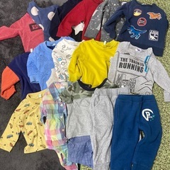 子供服 80センチ 男の子冬物の画像