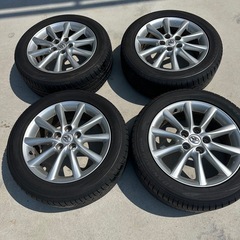 【トヨタ純正 17インチホイール＋TOYOタイヤ 4本セット】の画像
