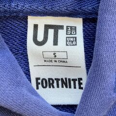 ユニクロ　パーカー　フォートナイト　Sの画像