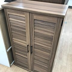★ジモティ割あり★  シューズボックス ブラウン H93×W60...