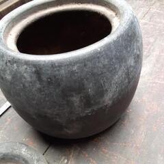 骨董　炭つぼ？　炭入れ。の画像