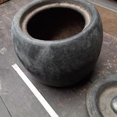 骨董　炭つぼ？　炭入れ。の画像
