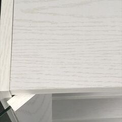 【新品】ロータイプ食器棚80WO の画像