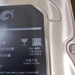 【決まりました】3.5インチ　Seagate社製　高速7,200rpm　ハードディスク　1TB！の画像