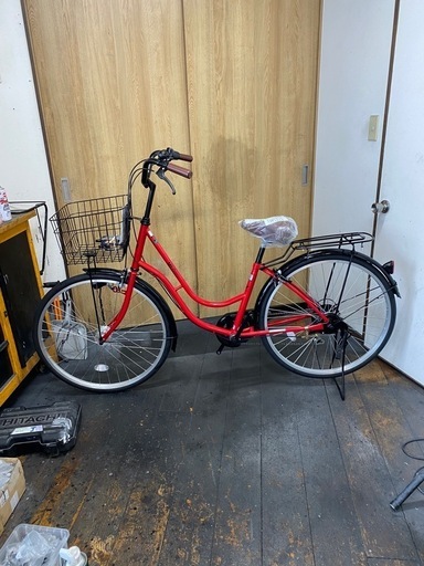 新車　マルイシ MILD　26インチ　LEDライト　6段変速