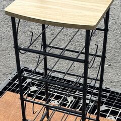 中古品　靴棚　メタルフレーム