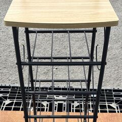 中古品　靴棚　メタルフレームの画像