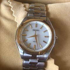 新品未使用品　SEIKO 腕時計　ソーラー　の画像