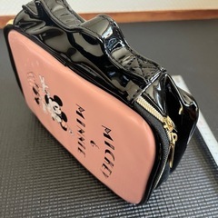 値下げ‼️未使用⭐️【ミニー鏡付き化粧ポーチ】の画像