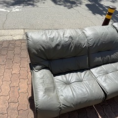 革製ソファの画像