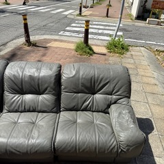 革製ソファの画像