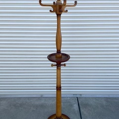 ハンガーポール　木製　おしゃれ　美品　アンティーク