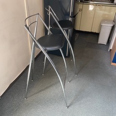 折り畳みハイチェアの画像