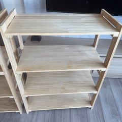 ニトリ　棚　２つの画像