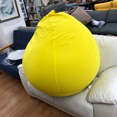 ビーズクッション　Yogibo イエロー【取りに来れる方限定】