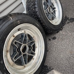 当時物　旧車ホイール　13インチ6j 16日までです。の画像
