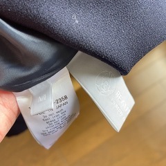 ビューティ＆ユース　ネイビー レース袖 Aラインワンピース　Beauty & Youthの画像
