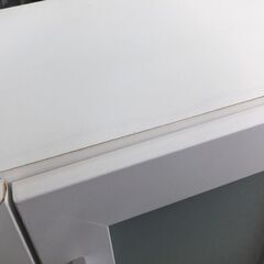 ヘコミあり テレビ台 幅88cm ニトリ 白い家具 TV台 扉 引き出し 収納家具 ☆ 札幌市 北区 屯田 の画像