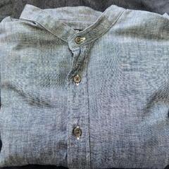 UNIQLO襟なしシャツの画像