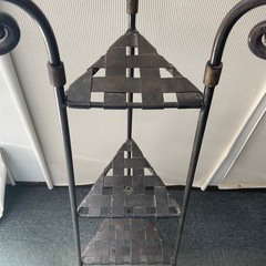 アイアン　3段オープンラック 高さ120cmの画像