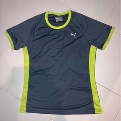 ２枚セット 美品 PUMA プーマ 半袖トレーニングトップスTシャツ レディースMの画像