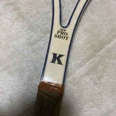 日本製　木製ラケット　昭和レトロ　カワサキ　の画像