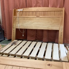シングルベッド　フレームのみの画像
