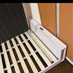 【決まりました】セミダブル　スノコベッド　の画像