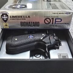 Airsoft Gun バイオハザードアルバート.W.モデル 01P ガスブロ－バックの画像