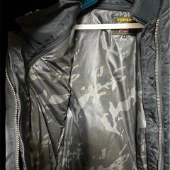 バンソン VANSON MA-1 フライトジャケット フライングスカルの画像