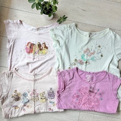 110センチ　女の子半袖4枚セット