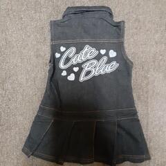 キッズデニムワンピース　JTY2218の画像