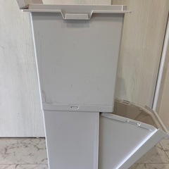 ニトリ　二段式　ダストボックス　ゴミ箱の画像